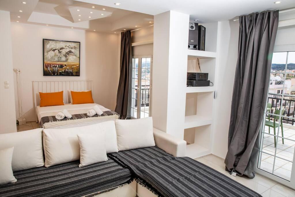 Апартаменты Seafront Central Apt In Lavrio Экстерьер фото